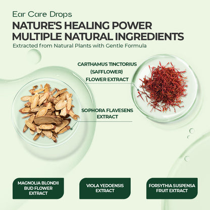 Ear Care Drops – Plant-Based Formula | FDA-Registered