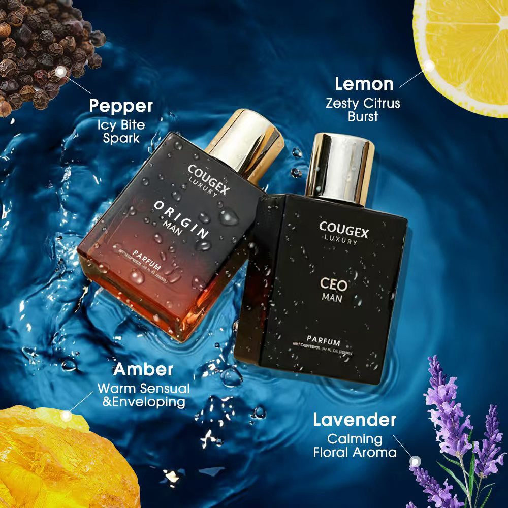 Final 3 Hours: 49%OFF🔥Gentlemen’s Fragrance Set with CEO MAN Perfume & G.O.A.T MAN Aroma