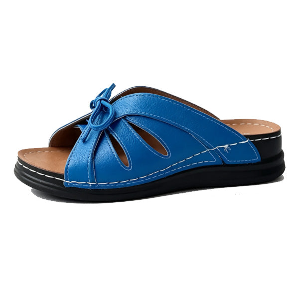 ⭐ Last Day Sale 50% OFF🔥Vintage Premium Orthopedic Open Toe Summer Wedges Platform Sandals 2024