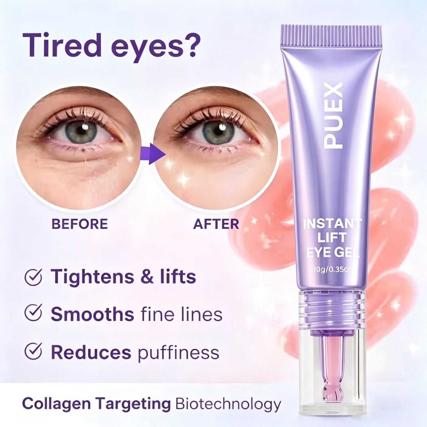 Fempick Eye Bag Instant Eraser, Tightens, Firms, & Blurs Wrinkles