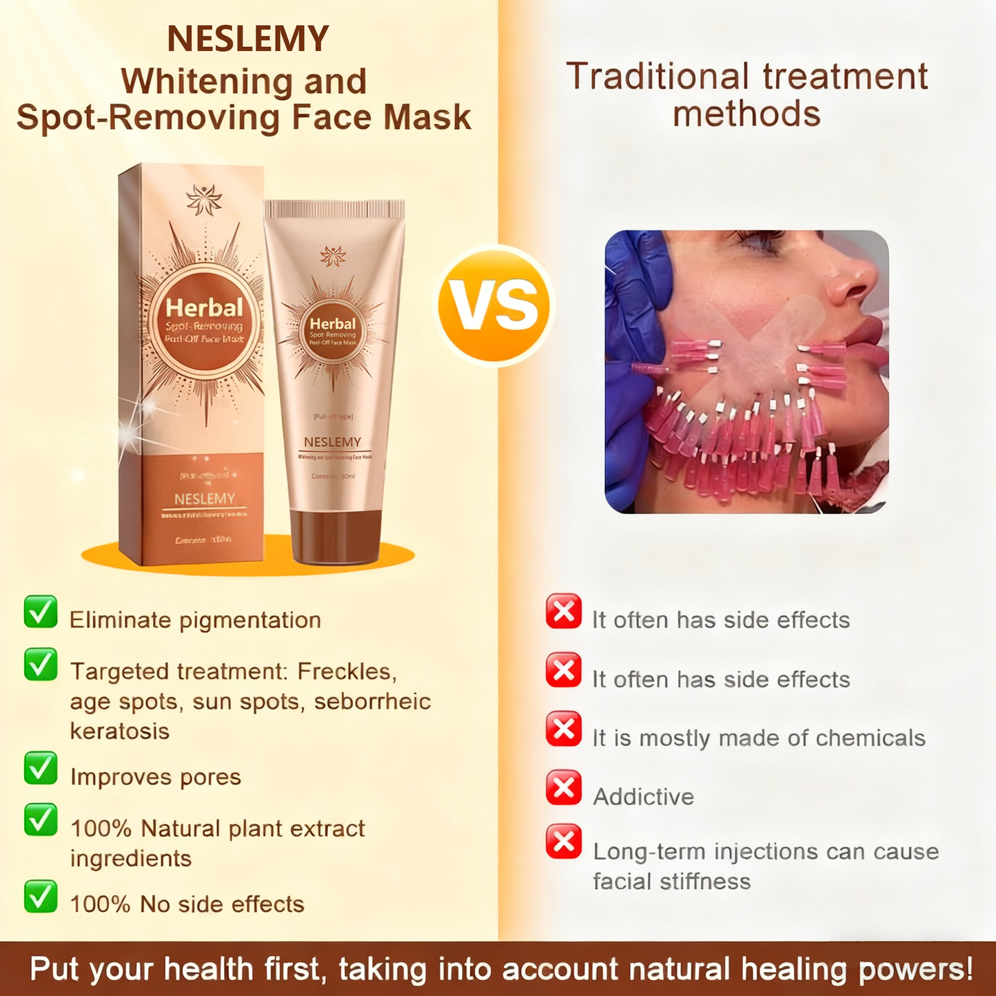 Blemish Skin Whitening Lightening Spot Mask Freckle👩‍⚕️