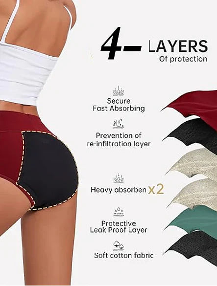 STAY DRY & WORRY-FREE ALL DAY + 4-PACK SPECIAL OFFER