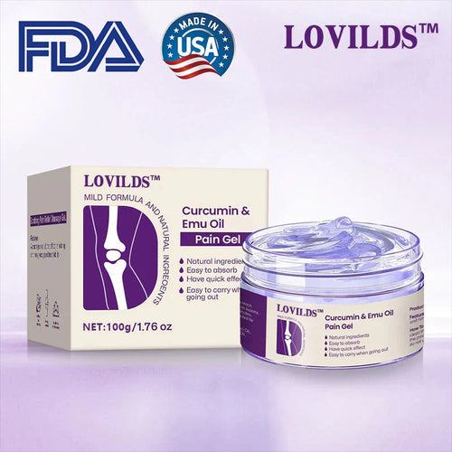Curcumin & Emu Oil Pain Gel – 🏥Backed by US Osteopathic Experts